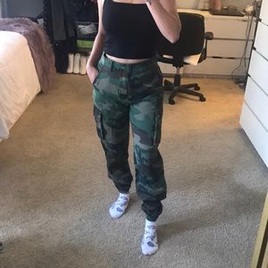 Camo cargo pant/jogger